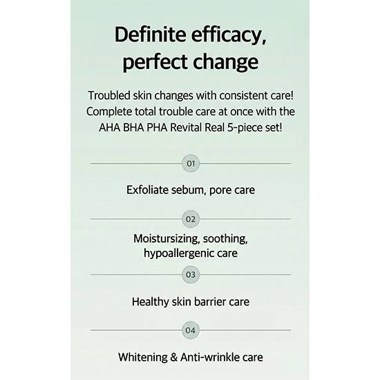 3w Clinic LAB 3HA Revital Real Hautpflege 5er Set