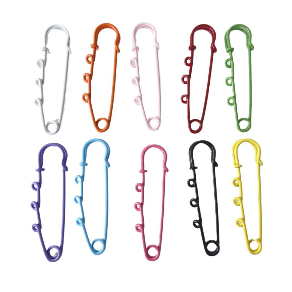 10Pcs 6cm Color Baking Varnish Cute Cartoon Pin Chic Fashion DIY Decorative Accessories for Girls Clothing Hat Bag Fixed Buckle