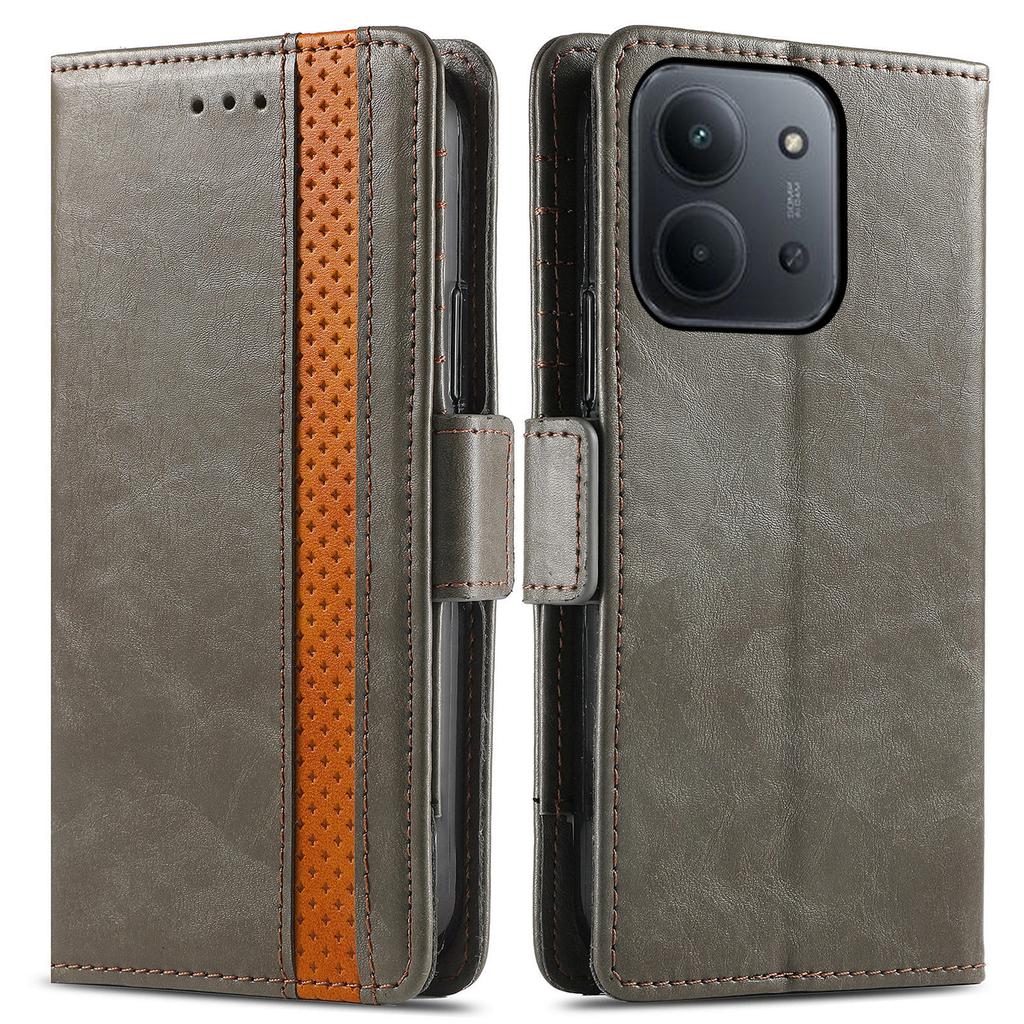 CASENEO Phone Cases For Xiaomi Poco C85 4G (173mm) / Redmi 15C 4G (EU) (173mm) / 15C 5G (EU) (173mm) PU Leather Cover Stand with RFID Blocking Wallet