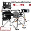 New Model Multi-functional Stainless Steel Reclining Portable Fishing Chair & Stool