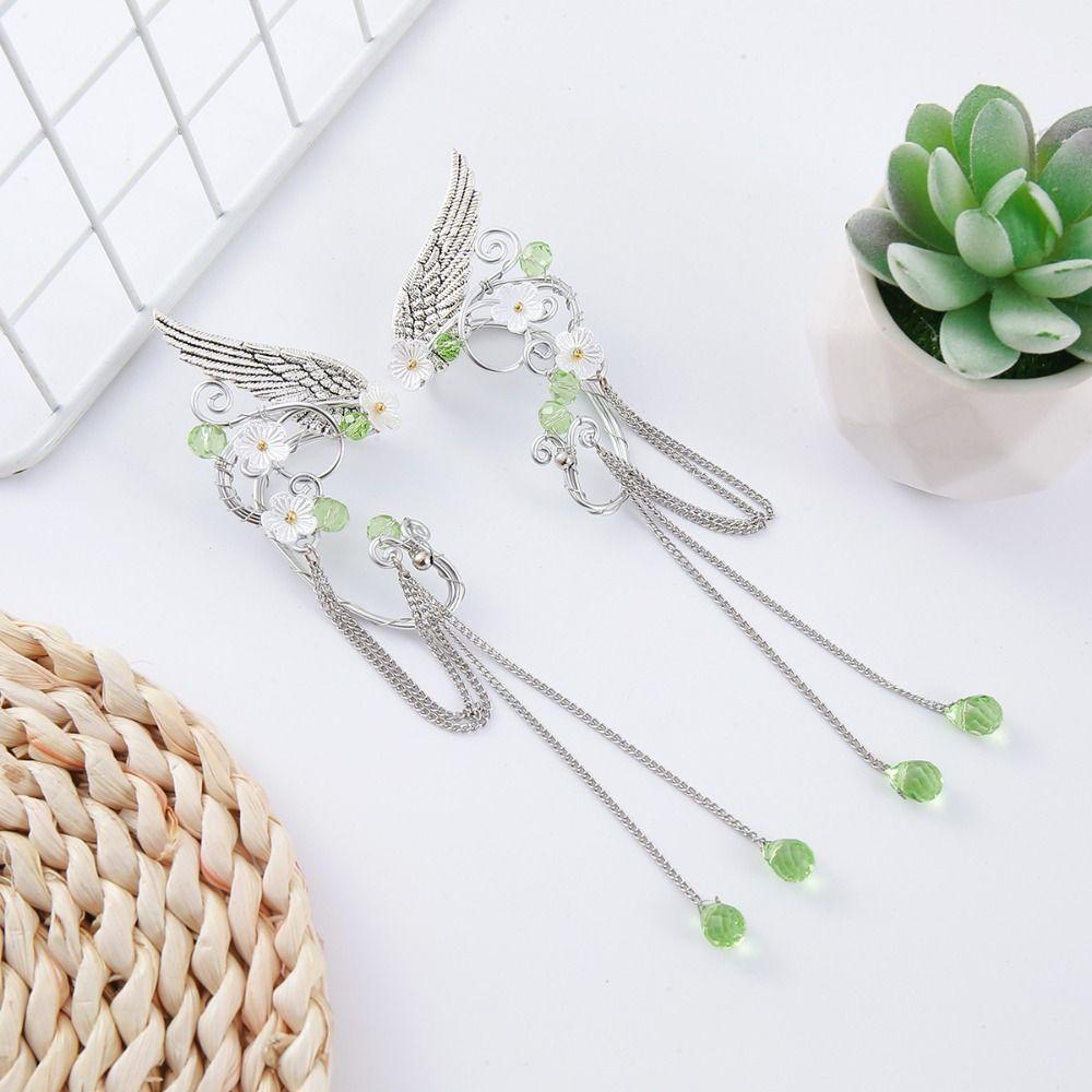 Vintage Flower Fairy Flower Leaf Crown Leaf Garland Elven Princess Tiara Boho Elf Headpiece for Cosplay Photoshoot Wedding