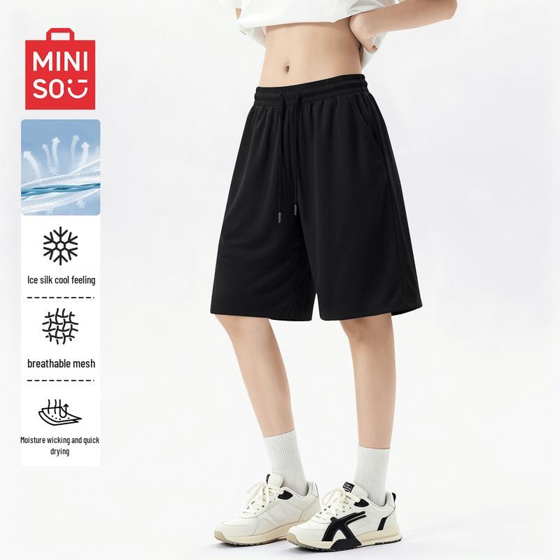 MINISO Men s Quick-Dry Mesh Casual Shorts XL