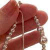 Adjustable White Beads Bangle Fashion Pearl String Bracelet Charm Pearl Bracelet  Girl