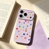 Macaron dots are suitable for Apple 16PM creative 15/17 mobile phone case iPhone17/16PRO anti-drop new model.