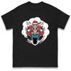 Santa Claus Biker Christmas Funny T Shirt