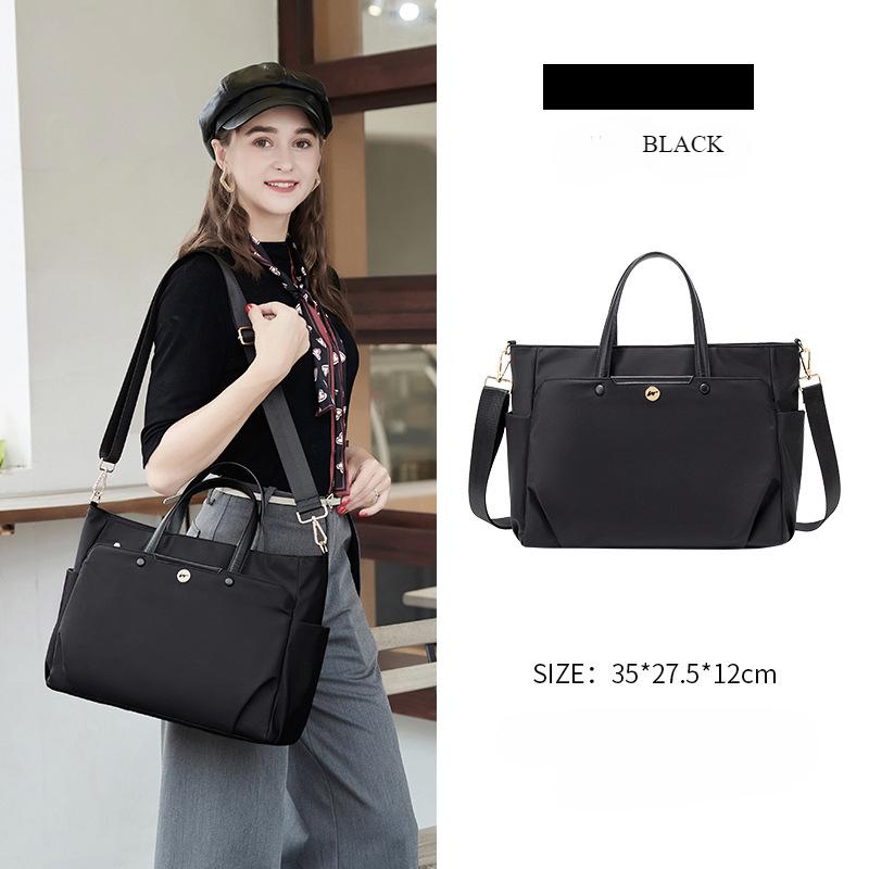 

Модная и повседневная легкая ручная сумка через плечо, сумка для компьютера, холщовая сумка-тоут 35*27.5*12cm