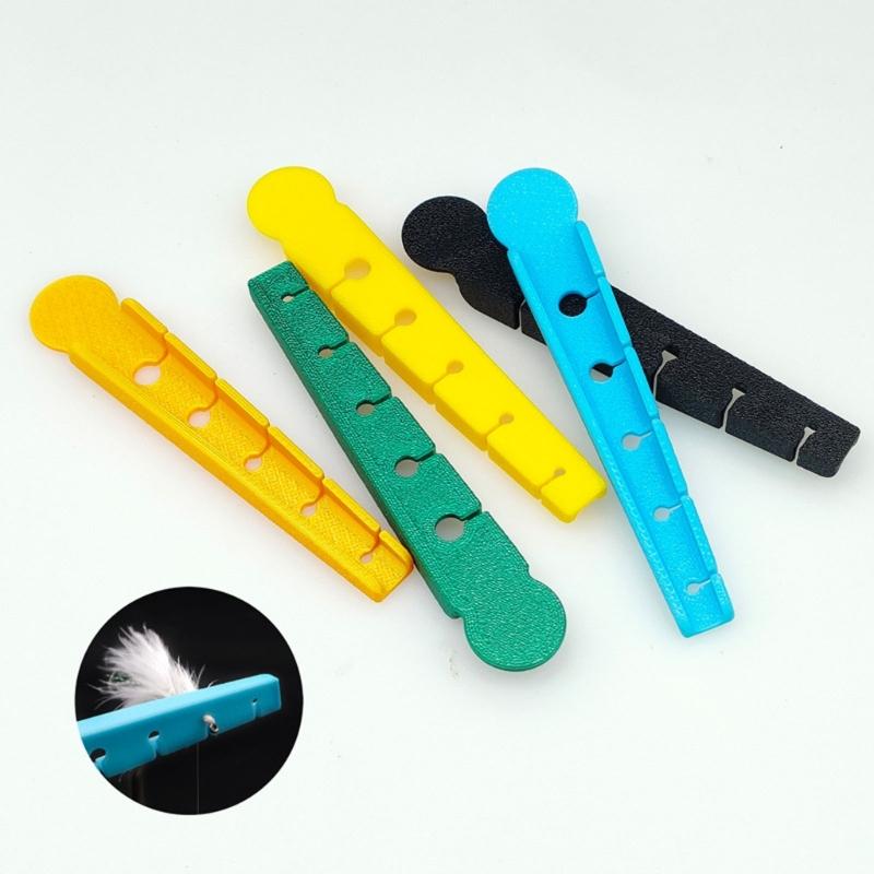 5 Hole Stacking Tool With Precise Control Fly Tying Tool Feather Holding Tool For Easy Thread Insertion Easy to Use
