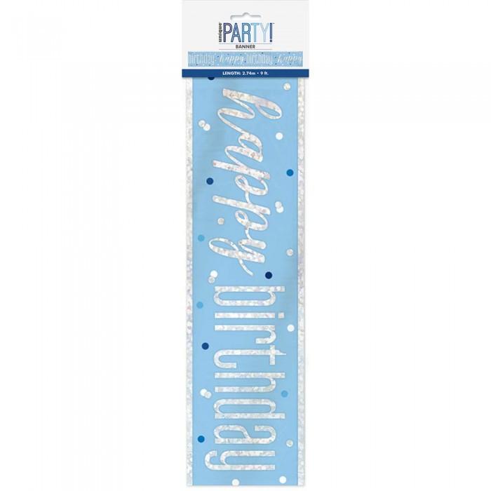 Unique Party Foil Prismatic 90th Banner