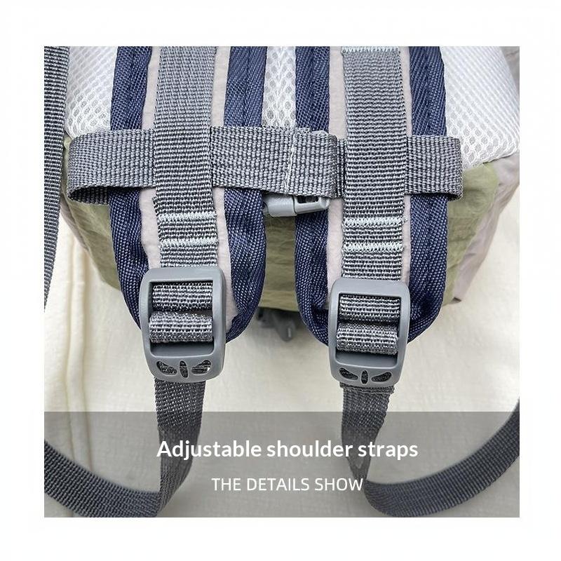 Fashion Lightweight Mini Backpack Portable Multifunctional Shoulder Bag Large Capacity School Bag Outdoor Use