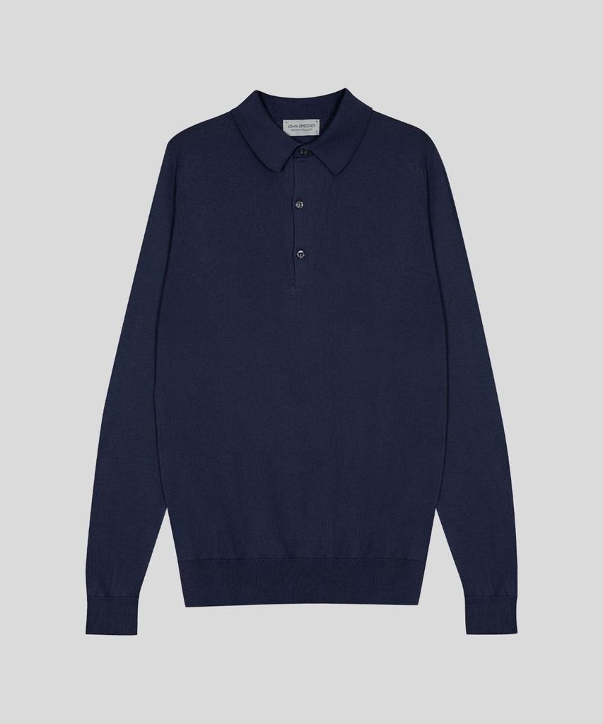 Jonseumedeulli Bradwell Sea Island Cotton Long Sleeves Polo Shirt Core 10 Colors (A Type)