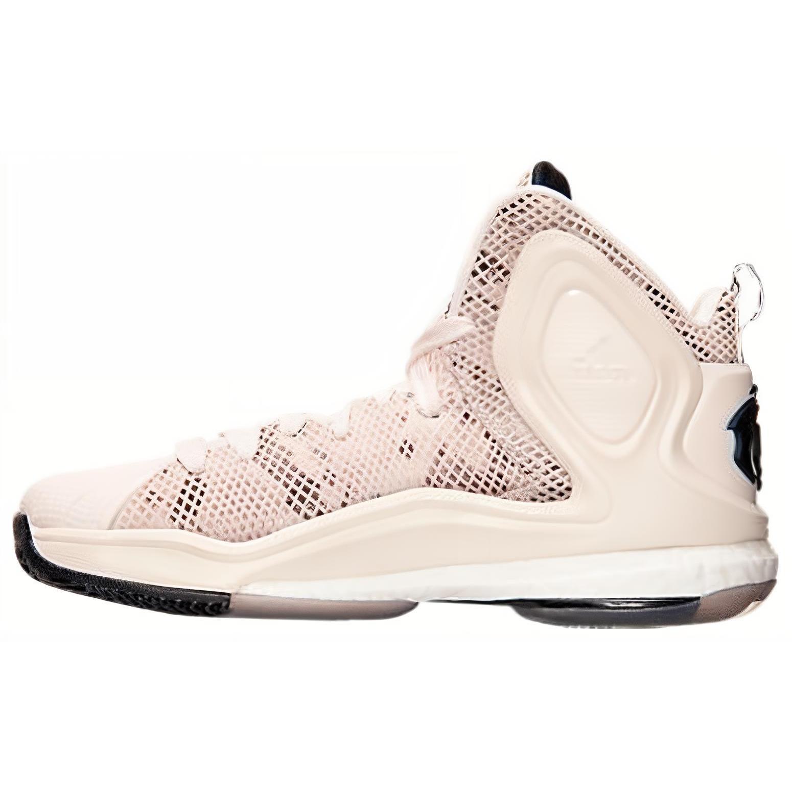 

Новые Adidas D Rose 5 Boost Белые Бежевые Змеиная кожа C77249 42.5