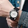 Non-Waterproof Men'S Quartz Watch Casual Sports Watch Watch Silicone Tape Student Watch