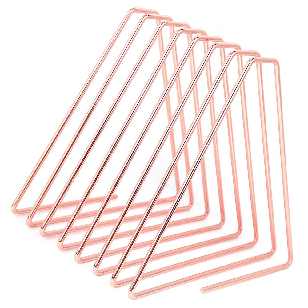 Innovative Desktop Flexible Folding Metal Bookend Book Stand Holder for School