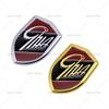 OKM20 Metal GHIA Emblems Side Shield Logo Rear Trunk Stickers for Ford Hatchback  Fiesta Escort Mondeo Taurus Ecosport Kuga Edge Focus