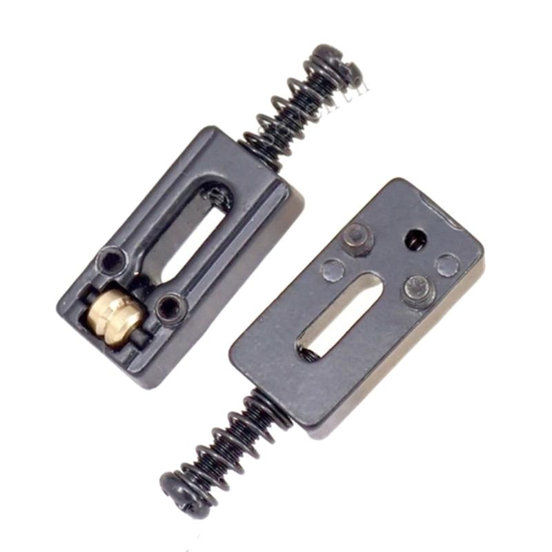 Stable Electric Guitar Bridge Roller Saddles Suitable for Tremolo Compatibility in Various Color Ensuring Easy Setup