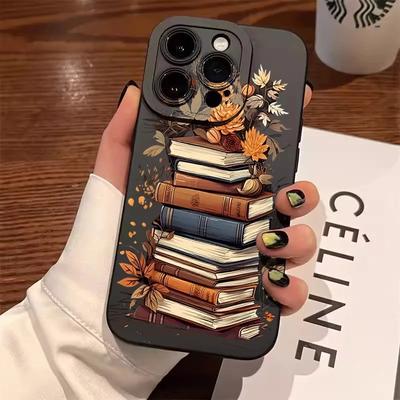 Coque de téléphone créative et belle motif livre pour Xiaomi Redmi Note 11 12 13 14 Pro Plus 5G 13C 12C 14C 4G 10 10s 11S 12S Housse