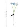 Outdoor Garden Decor LED Solar Butterfly Lamp Butterfly Fiber Optic Light  For Garden Ambiance