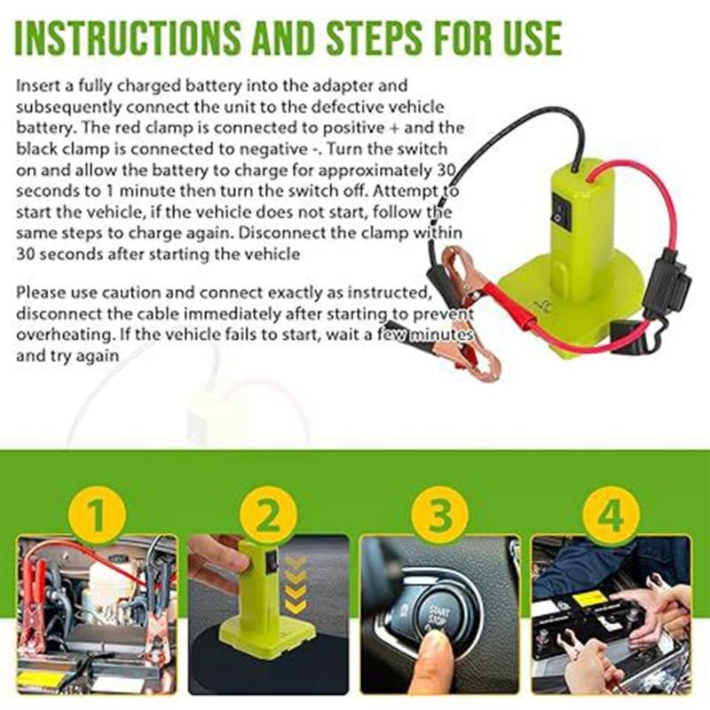 Quick Deployment Safety Protected Automotive Battery Booster Clamps Suitable For All Car Models Emergency Power Transfer
