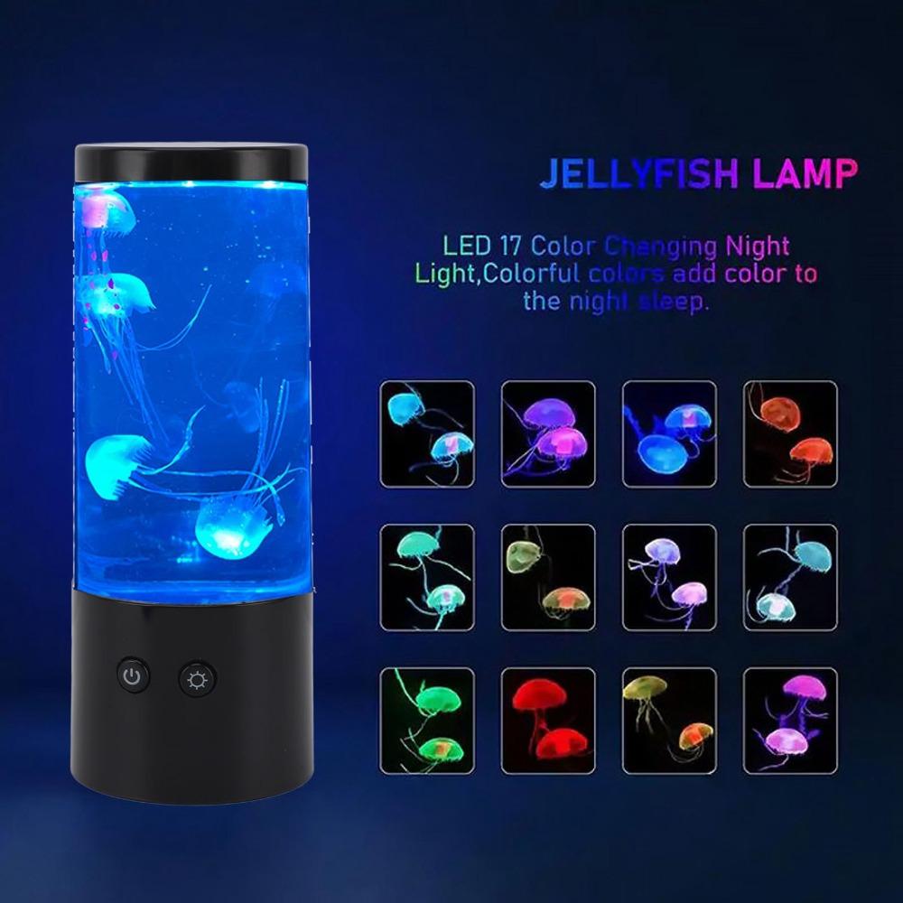 Quiet Performance Jellyfish Table Lamp Jellyfish Aquarium Night Light Home Decoration