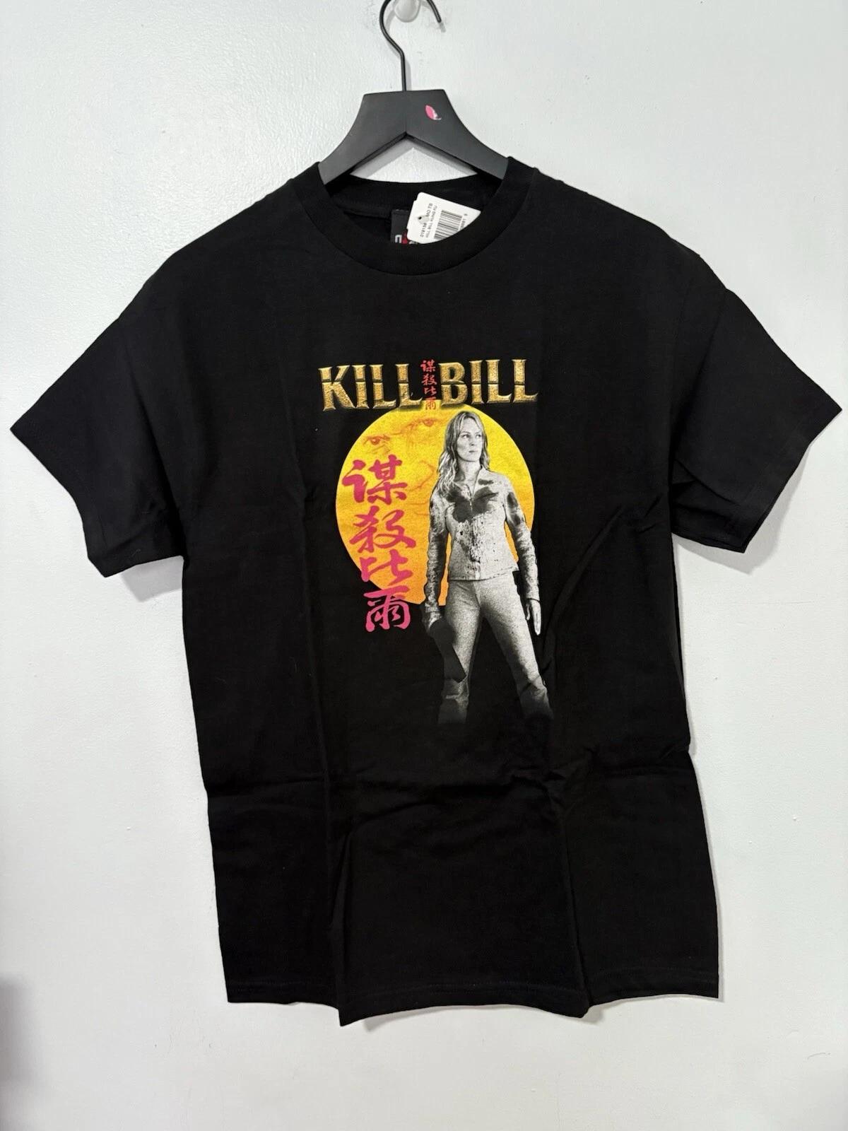 Винтажная мужская рубашка Kill Bill Medium Кинопромо Гигантская 90-е Новая с бирками Безупречная M
