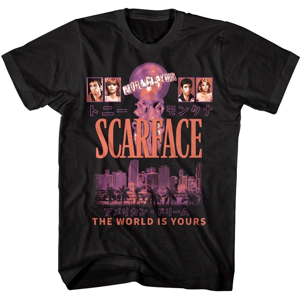 Scarface World Is Yours Miami Beach Men T Shirt XL