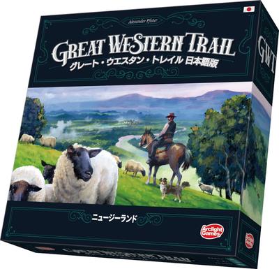 Arklight Great Western Trail: New Zealand Japanese Version (1-4 Players, 75-150 Minutes, Ages 12+) Board Game