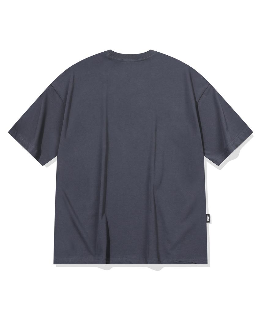 CPGN STUDIO Ghosty Cats Charcoal Short Sleeve T-Shirt