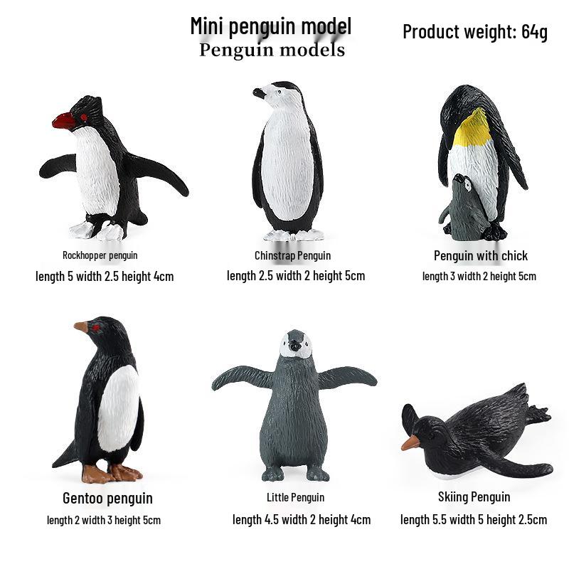 Realistic Animal Heart Model Toy: Lemur, Raccoon, Orangutan, Baboon