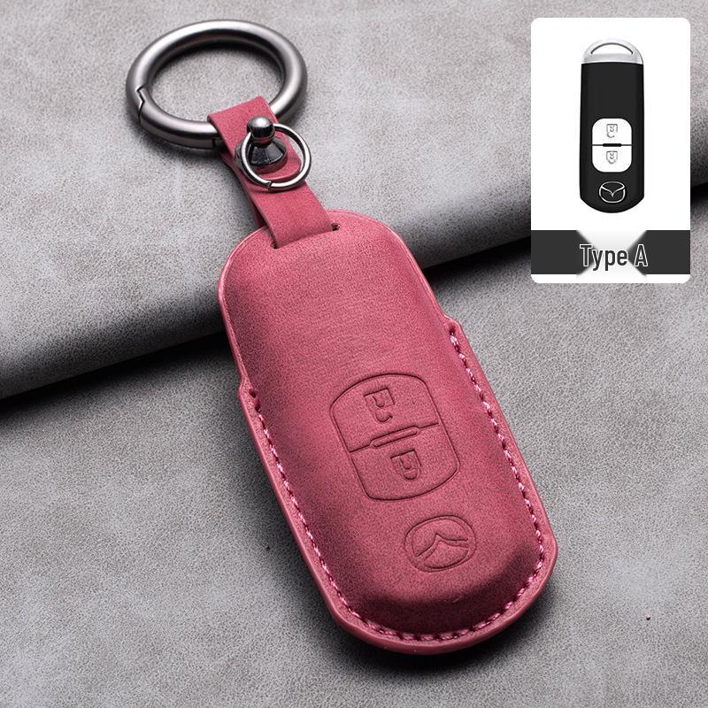 Mazda Axela Retro Key Cover for CX4, Atenza, CX5, and Mazda3