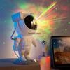 Spaceman Projection Lamp Seven Color Night Light Projection with 8 Free Effect Star Projector Remote Control for Indoor Bedroom