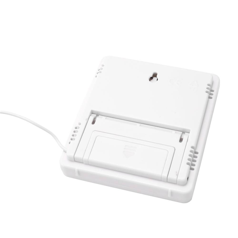 Indoor and Outdoor Large Screen Digital Display Temperature and Humidity Meter Time Calendar Alarm