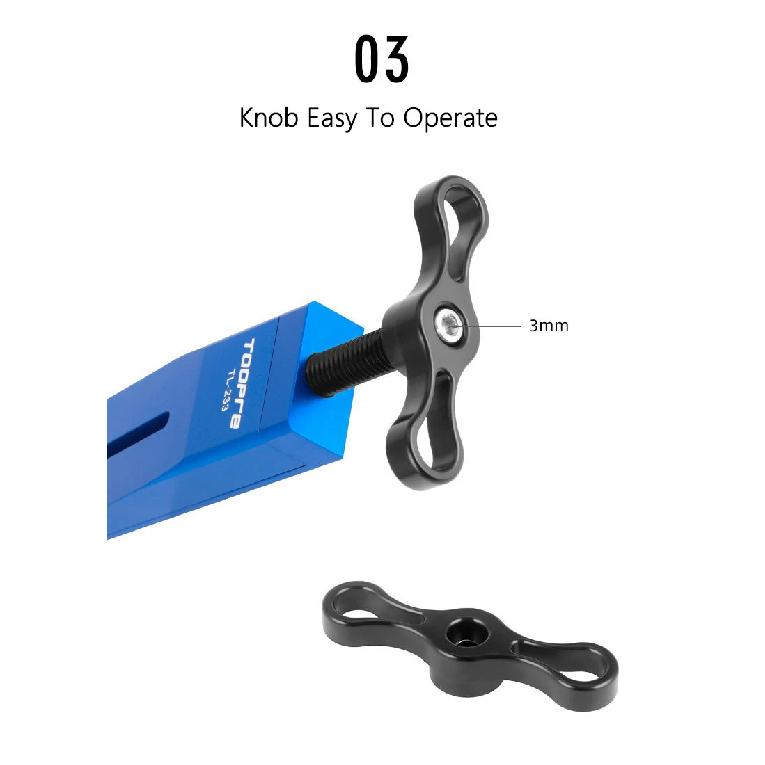 TOOPRE Bicycle Hydraulic Oil Disc Brake Piston Reset Tool MTB Road Bike Oil Disc Brake Caliper Piston Reset Installation Tools