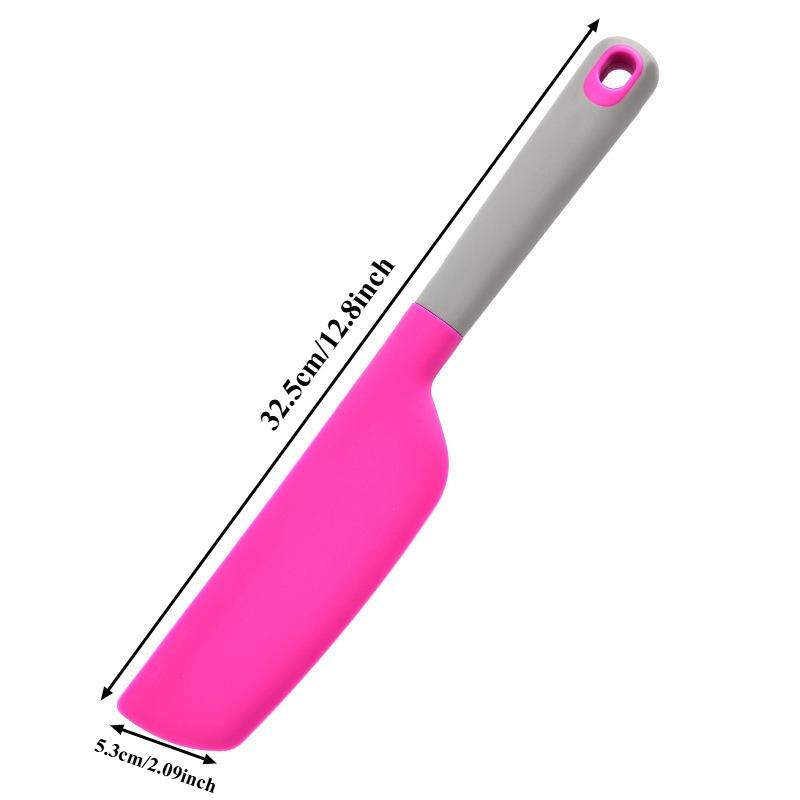 Spatola da Cucina in Silicone Anti-perdita Paletta Densa Paletta per Pesce Fritto Frittata Spatola Antiaderente Utensili da Cucina