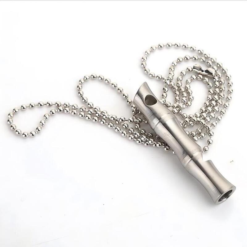 

Brangdy Stainless Steel Survival Whistle 3-Pack