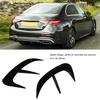 Rear Bumper   Vent Cover Spoiler ABS Replacement for  ‑  C‑Class W206  ‑Line 2021 and Up
