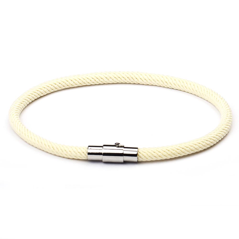 VOQ New Magnetic Clasp Bracelet Bangle Lucky Red String Bracelets for Couple Valentine's Day Romantic Jewelry Gift Wholesale
