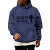Sweatshirts For Men Christ Cross Pullover Hoodie Inspirational  Graphic Long Sleeve Sweatshirt