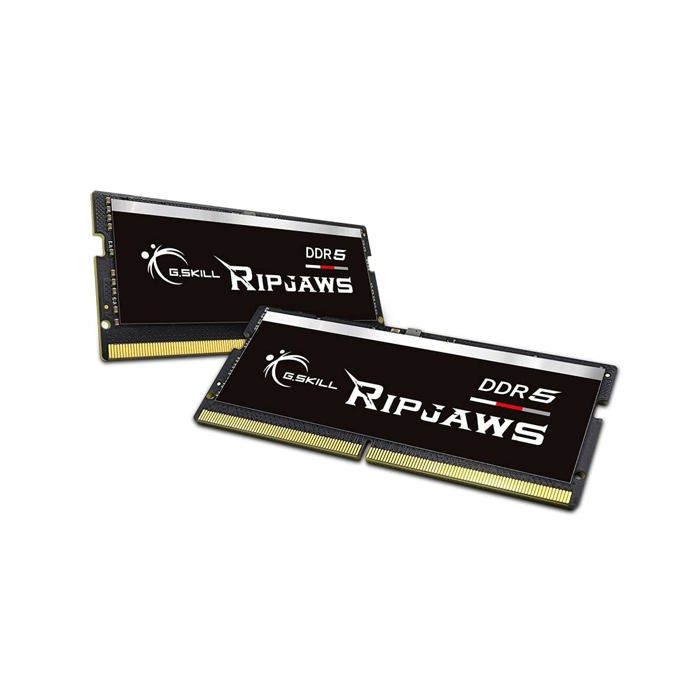 Mémoire RAM SO-DIMM - G.Skill - RipJaws Series - 32 Go (2 X 16 Go) - DDR5 4800 MHz - CL40