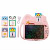Drawing Tablet Disappearing Pen Card Reader for Learning English 2-in-1 112 Double-Sided Cards Pink Sun Baby