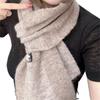 Korean Style New Scarf for Women Wool Blended Soft Winter Warm Casual Knitted Thickened Scarf for Men Versatile