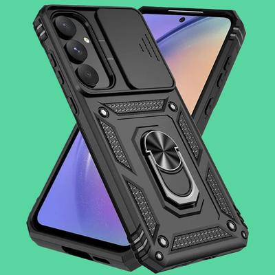 Armor Shockproof Case for Samsung Galaxy S26 S25 S24 S23 FE S22 S21 S20 Ultra Plus S25 Edge Cover Lens Protection Holder Coque