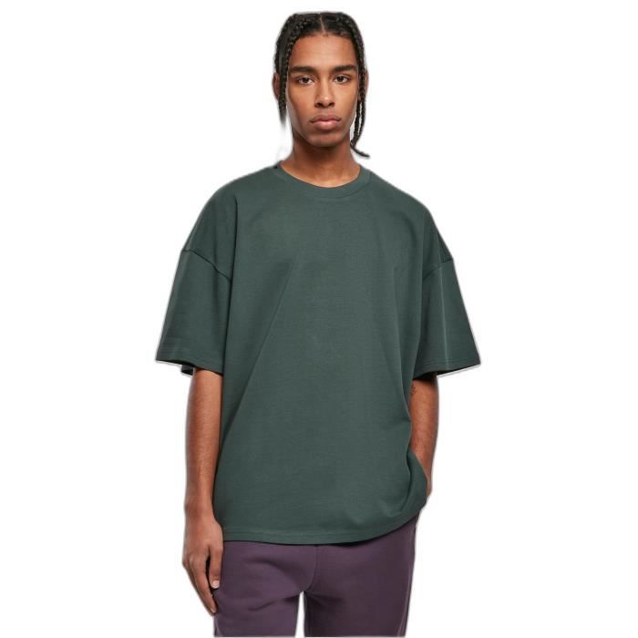 T-shirt Urban Classics Ultra Heavy Oversized - vert bouteille - 2XL