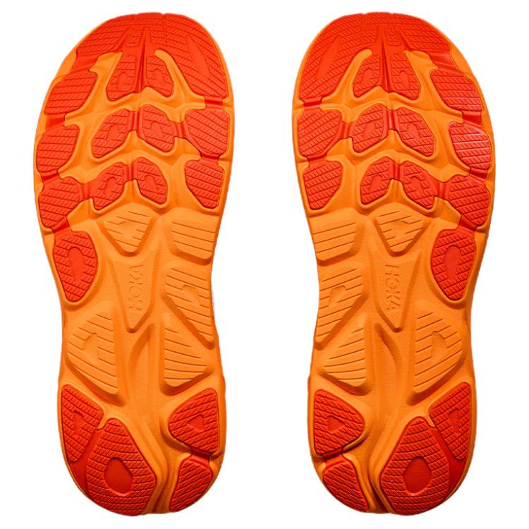 HOKA Clifton 10 Frost Orange Zest Men Sneakers 1162030-FGZ