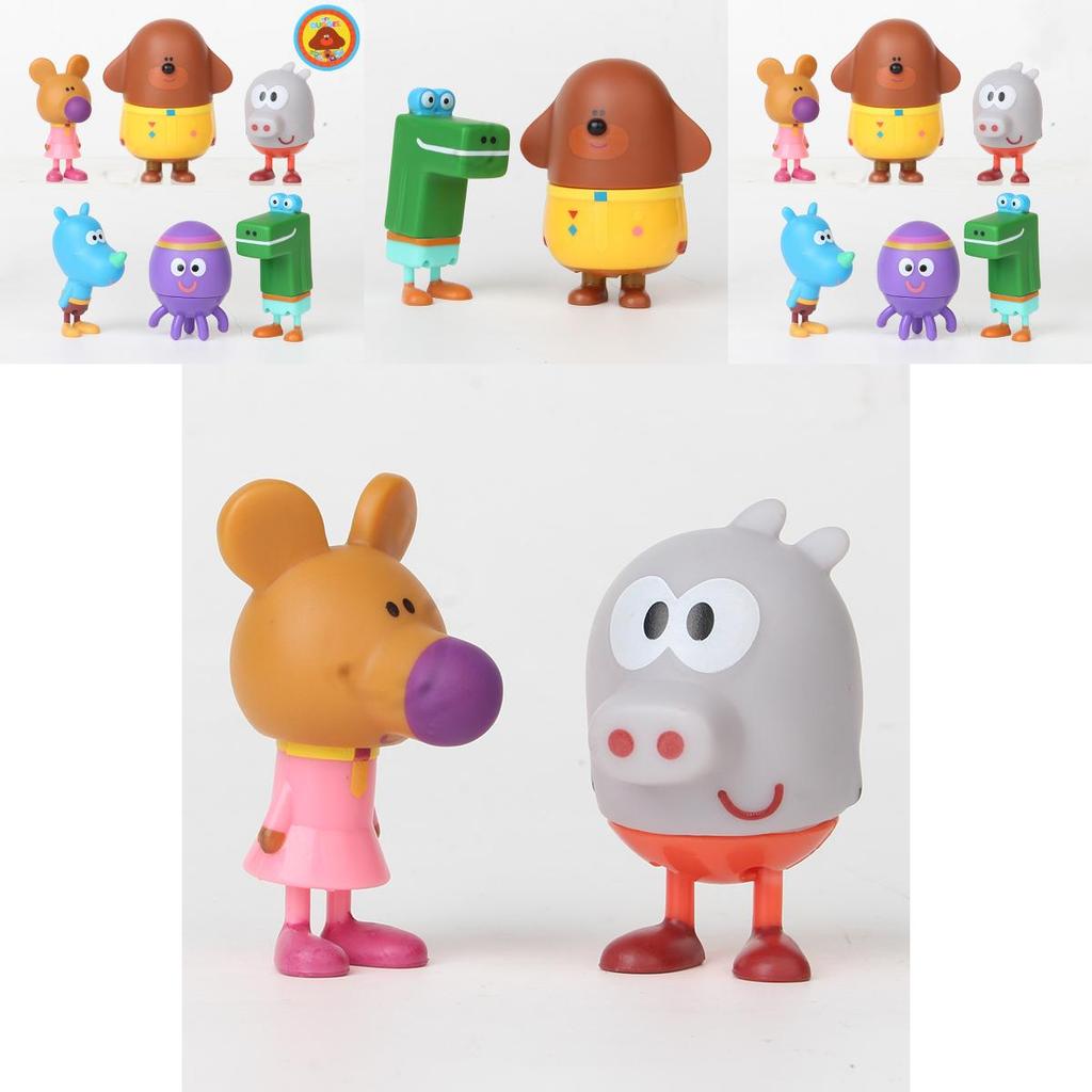 Bunte Hey Duggee Figurenkollektion Ideal Für Jungen und Mädchen Weihnachtsgeschenk