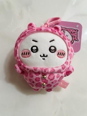 Chiikawa x Don Quijote Limited Leopard Print Pajama Mascot key-chain Set 3