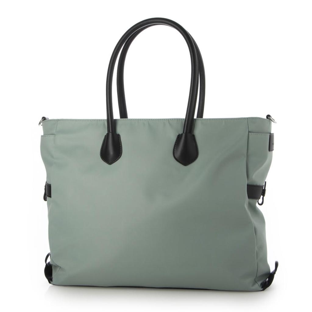 Tote Nylon X Recycled Hook M Light Green [Isaac] Bag, Leather, 2-way Tote, Size, Women's, (82)