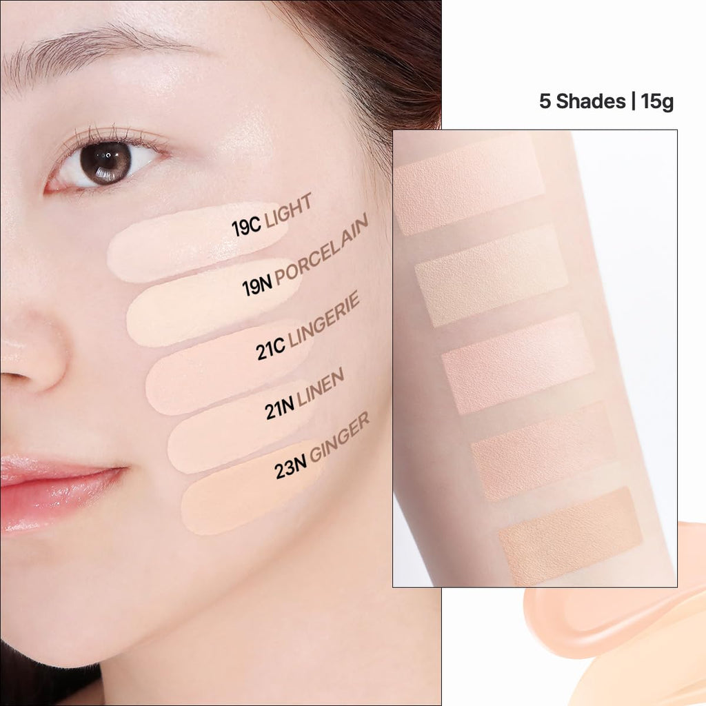 Clio Kill Cover Founwear Cushion The Original 23N Ginger SPF50+ PA+++ 15g + 15g Rifill