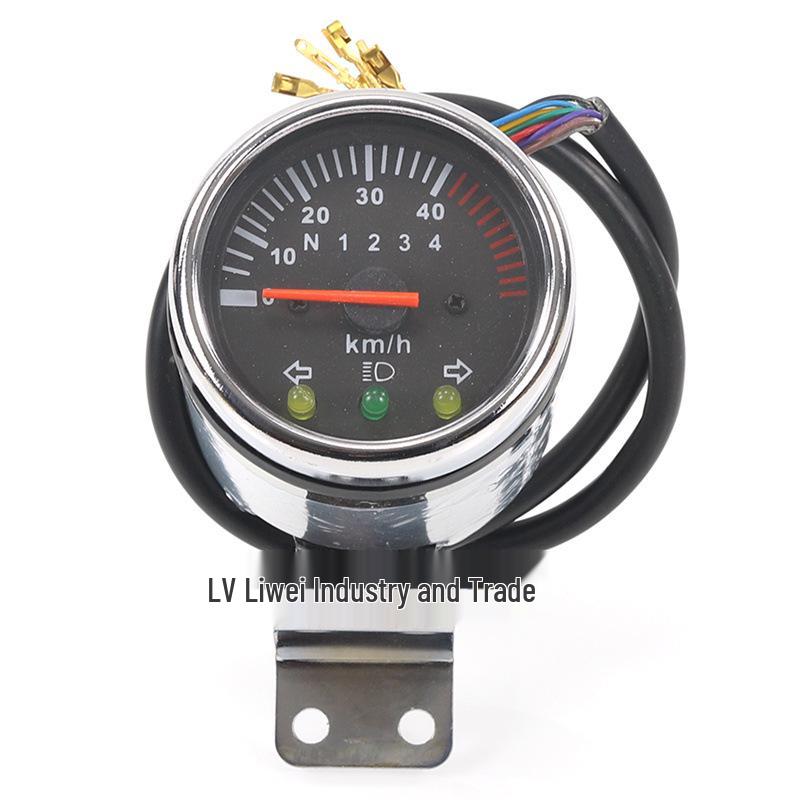 ATV Beach Buggy Off-Road Speedometer/Odometer with Gear, Beam, and Signal Indicators Universal стандартный
