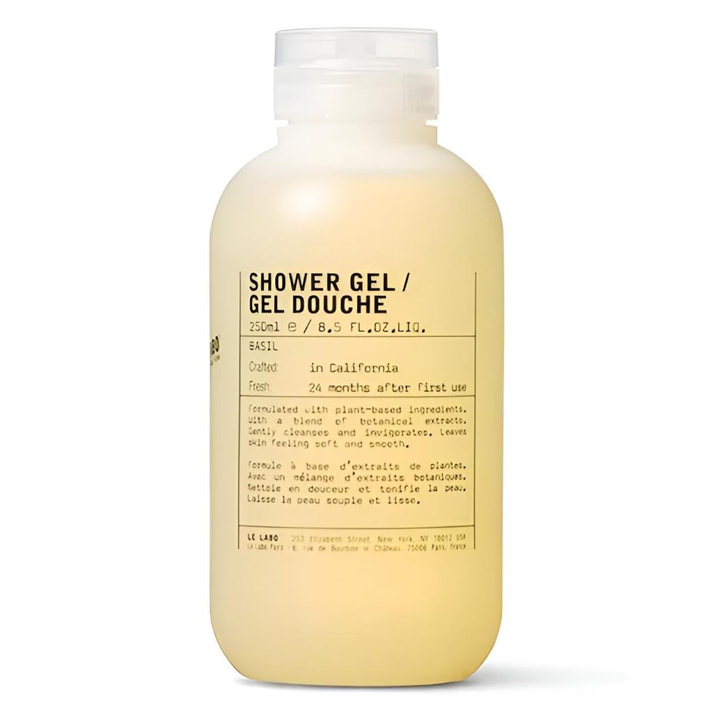 Le Labo Shower Gel Basil 250ml Body Soap Le Labo Body Cleanser [LE LABO]