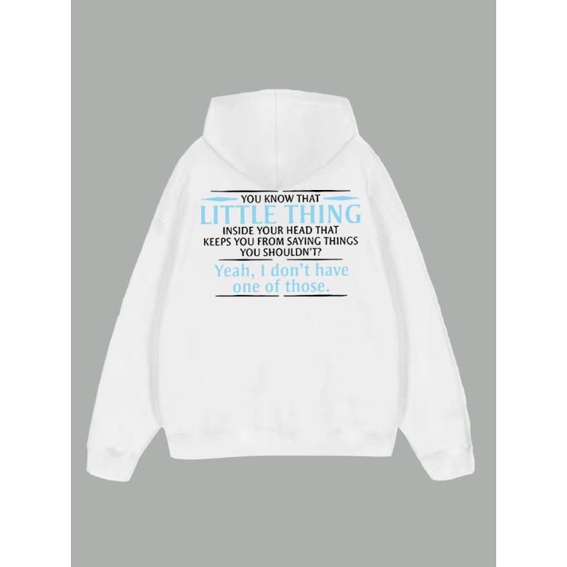 

Oversized Ribbed-Cuff Hoodie, Cozy Versatility for Layering Magic XXL білий